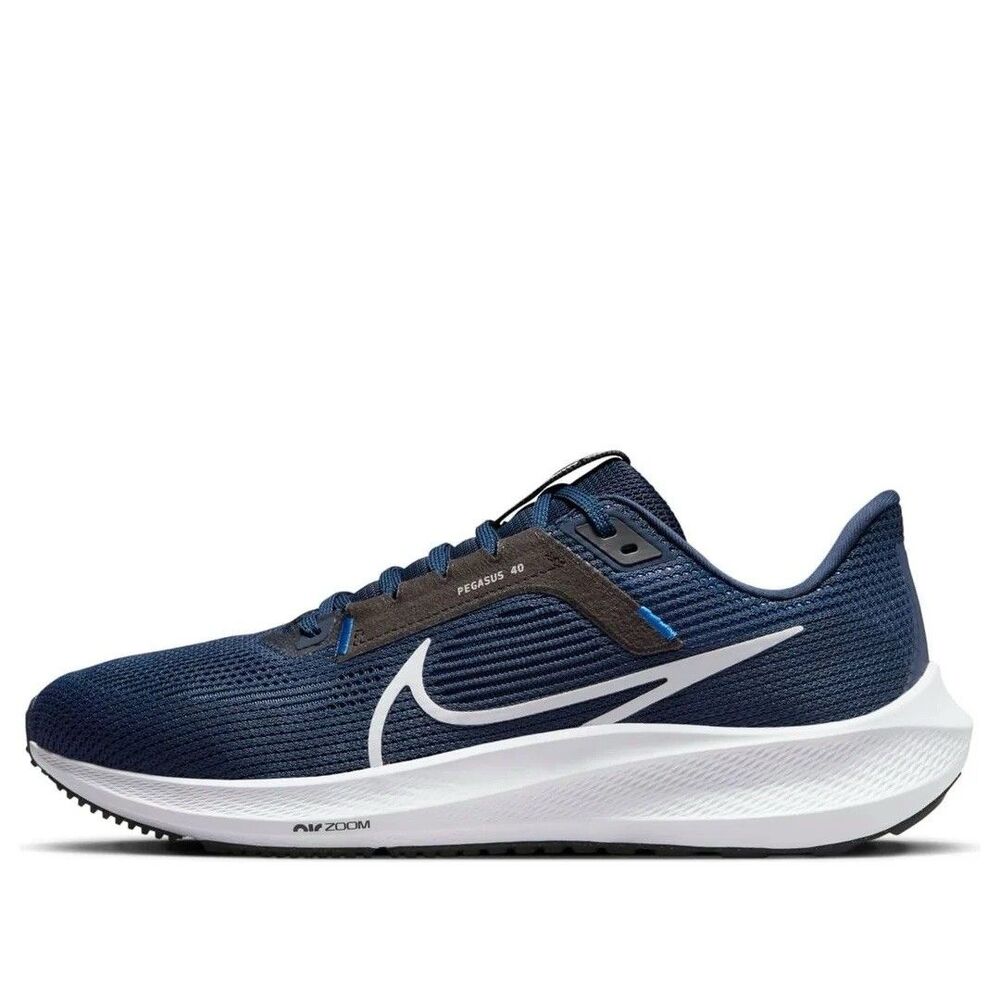 Size 17 Nike Air Zoom Pegasus 40 Midnight Navy Black Mens DV3853-400